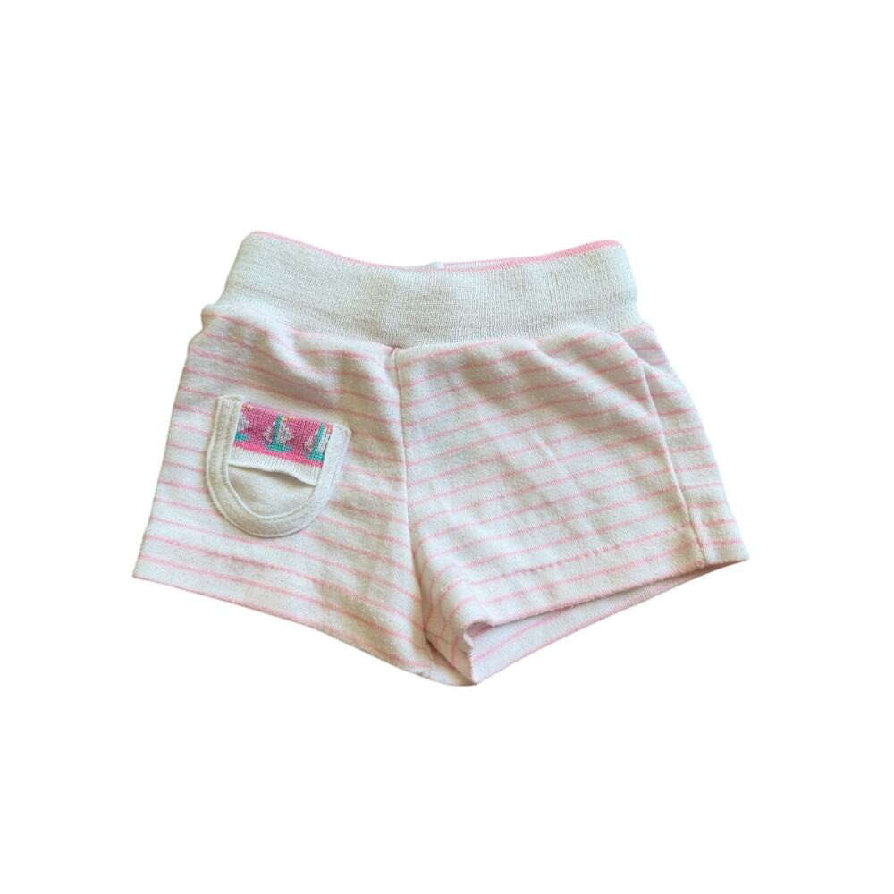 Vintage Toddletime Pink Stripe Dolphin Shorts – Size 1